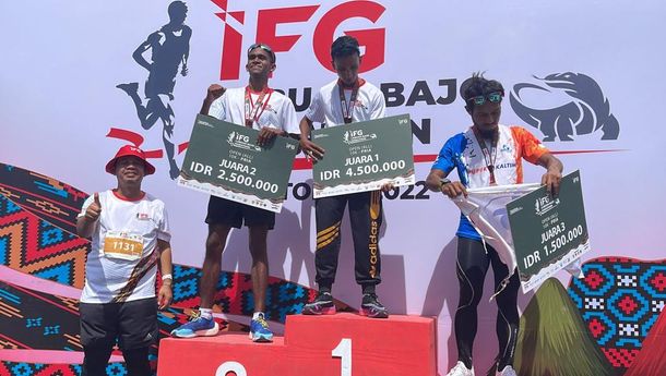 1.200 Pelari Ikut Sukseskan Ajang IFG Labuan Bajo Marathon 2022 di NTT