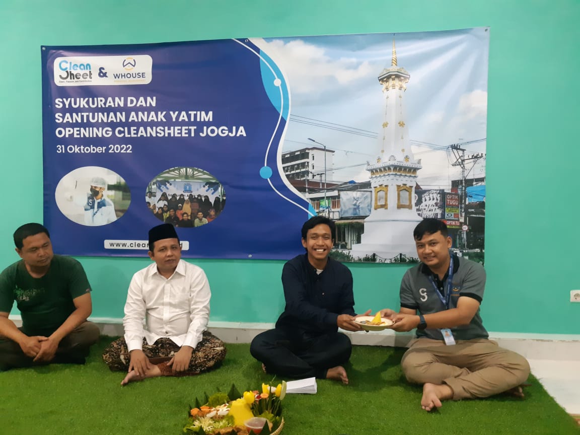Pembukaan cabang baru Cleansheet-Whouse di Yogyakarta. 