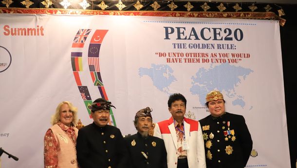 Kepala BPIP Sebarkan Pesan Perdamaian kepada Delegasi PEACE20