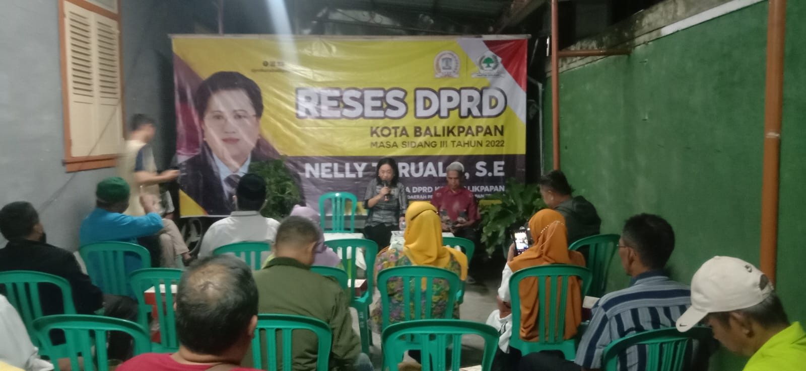 Anggota Komisi II DPRD Balikpapan, Nelly Turuallo menggelar reses di dua lokasi kawasan Balikpapan Tengah dalam satu pekan