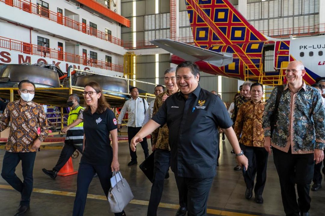 Akselerasi Investasi di KEK Batam Aero Technic, Menko Airlangga Dorong Bisnis  Aviasi Berbasis MRO Dilakukan di Dalam Negeri