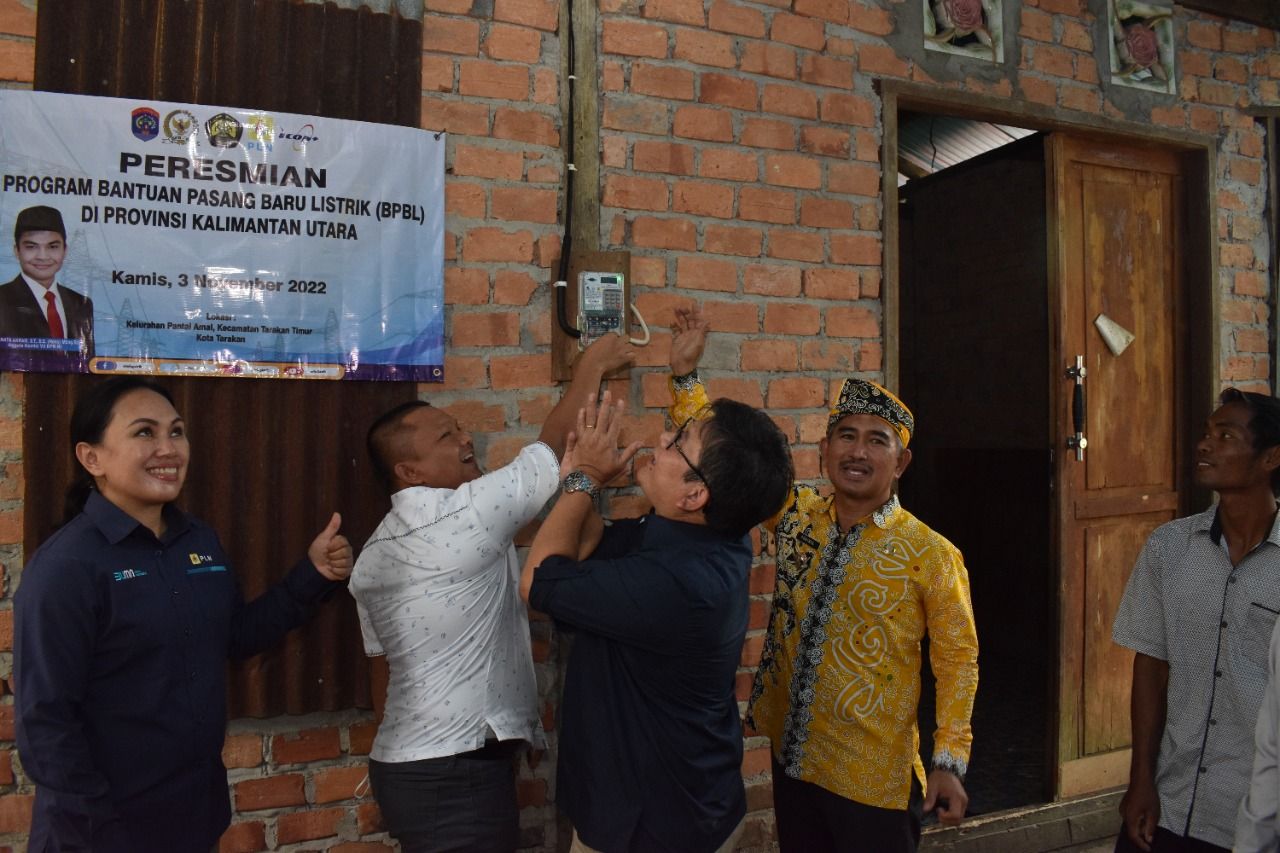 Peresmian program BPBL di Kota Tarakan, Kalimantan Utara. 