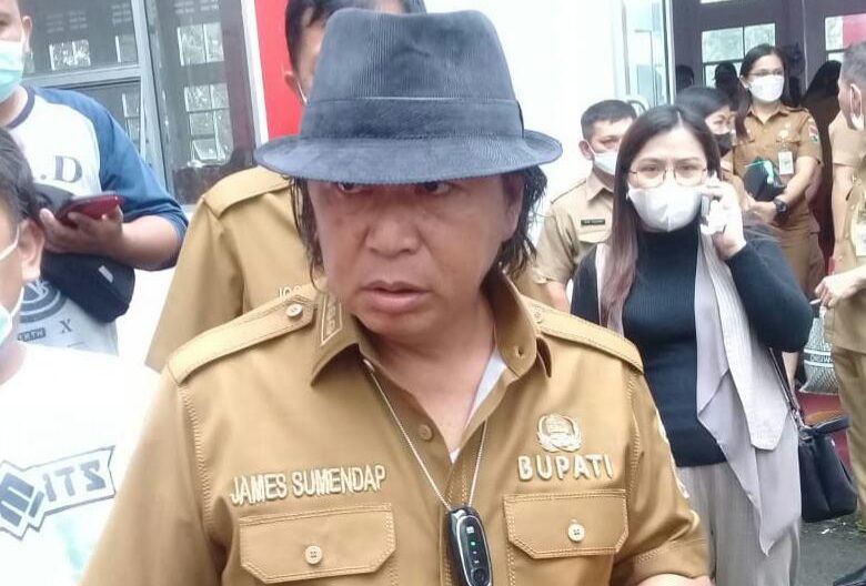 Bupati Minahasa Tenggara, James Sumendap. (Foto:Istimewa)