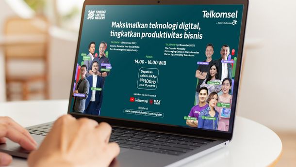 Telkomsel Sinergi untuk Negeri, Perkuat Digitalpreneur Percepat Transformasi Digital Lintas Sektor