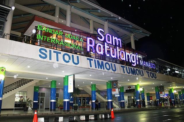 Bandar Udara Internasional Sam Ratulangi Manado. (Foto:Istimewa)