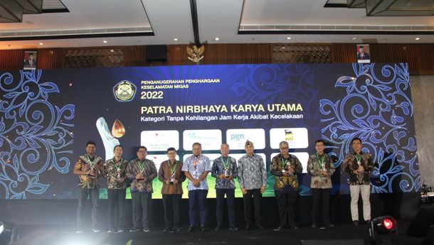 Berhasil Kelola K3, Subholding Gas Pertamina Sabet 15 Penghargaan Migas 2022