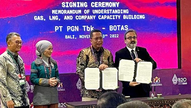 Perluas Pasar Global hingga Turkiye, PGN dan BOTAS Jalin Kerjasama Energi, Gas Bumi dan LNG 