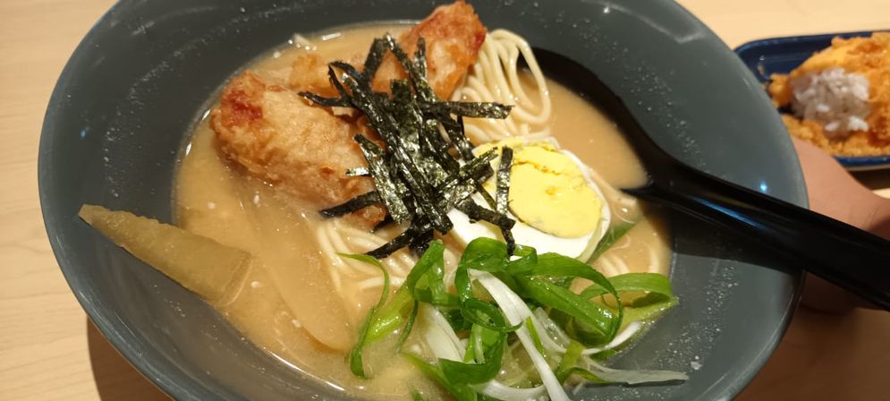 Ramen Tempura salah satu pilihan mi asal Negeri Sakura