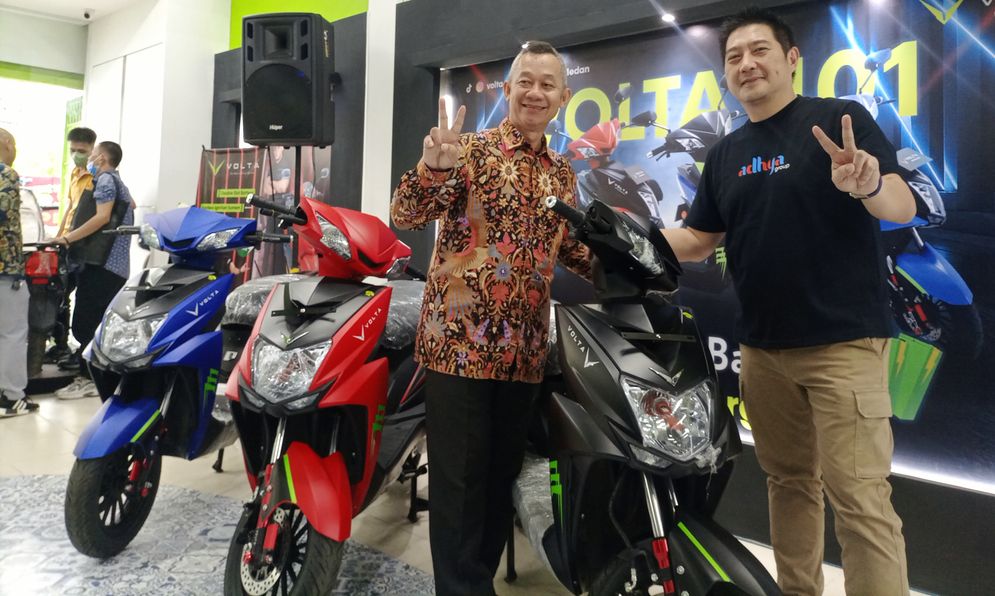 Grand Opening main dealer Volta Sumbagut di Medan