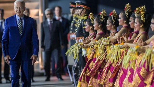 Hadiri KTT G20,  Presiden AS Joe Biden dan Sejumlah Pemimpin Negar G20 Tiba di Bali