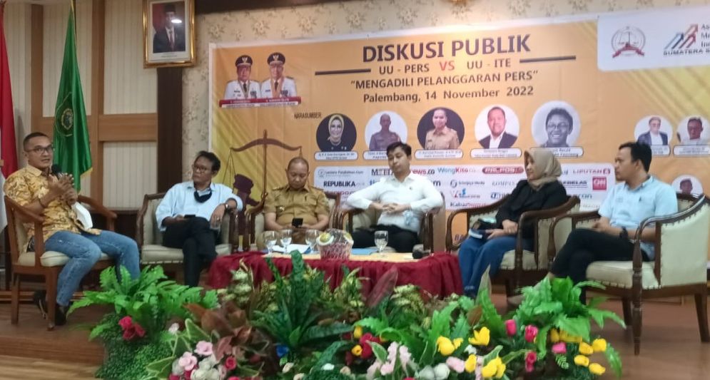 Narasumber Diskusi publik AMSI Sumsel