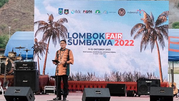 Libatkan 400 UMKM Saat Ajang WSBK 2022, 'Lombok Sumbawa Fair' Diapresiasi oleh Menparekraf