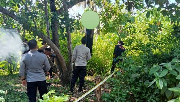 Seorang Pria di Kelurahan Sarotari, Flores Timur Ditemukan Tewas Gantung Diri di Pohon Mente