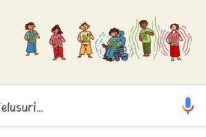Google menampilkan angklung sebagai Google Doodle pada hari ini Rabu, 16 November 2022
