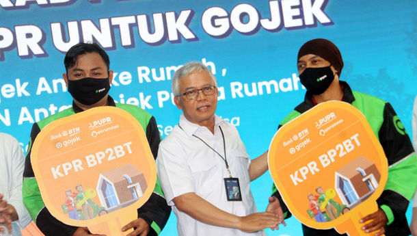 Bank Tabungan Negara (BTN) Bidik Potensi KPR Subsidi 200 Ribu Mitra Gojek