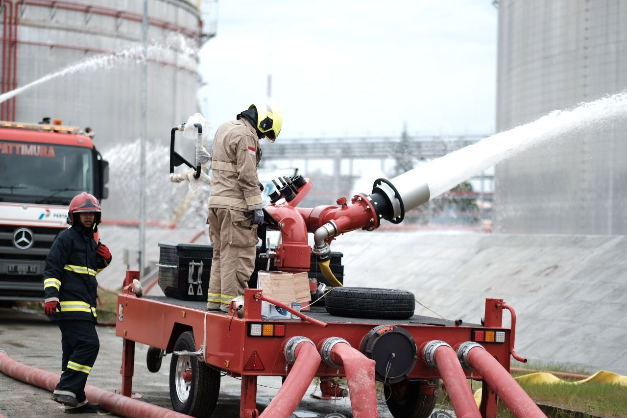 Punya Risiko tinggi, KPI Unit Balipapan Lakukan Major Emergency Drill