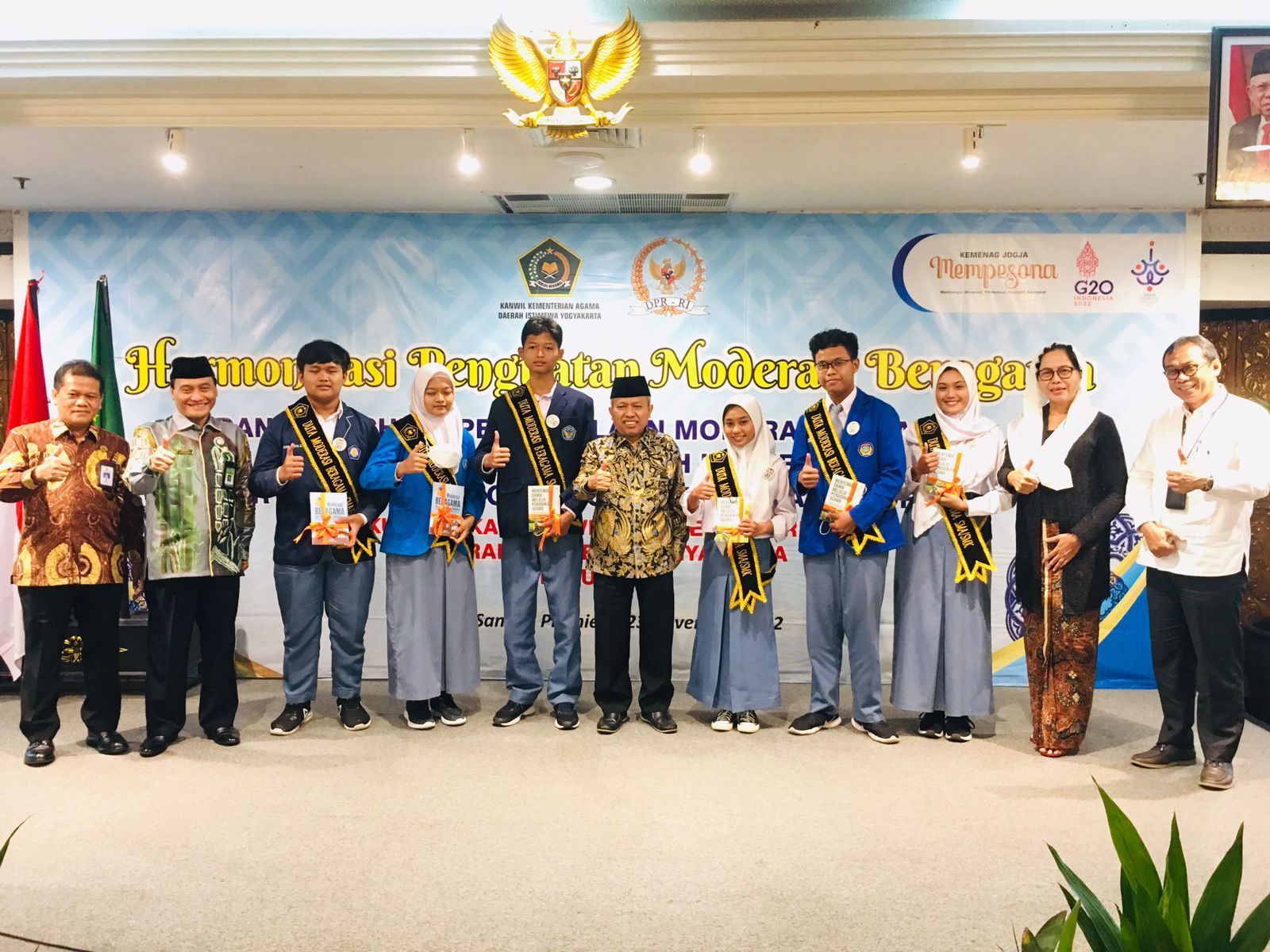 Kemenag Luncurkan Enam Sekolah Percontohan Moderasi Beragama di Yogyakarta