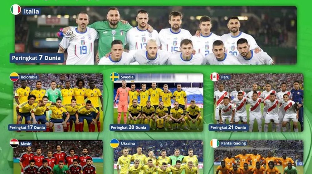 Meski Bertabur Bintang, 7 Timnas Negara Besar Ini Gagal Lolos ke Piala Dunia 2022