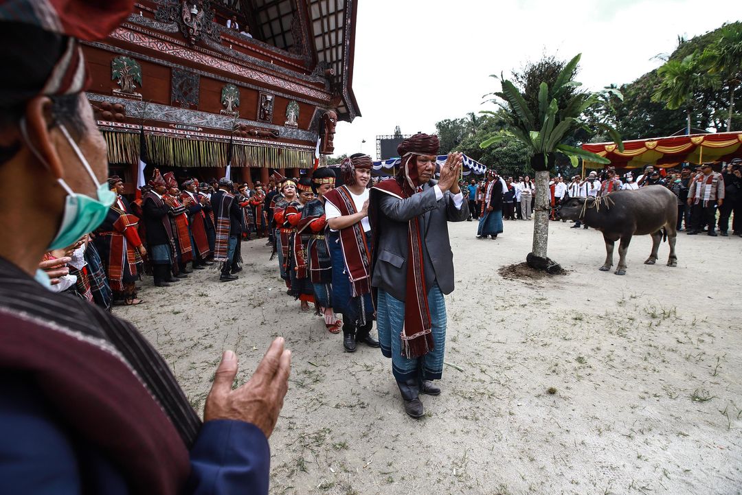 Erick Thohir dalam Tao Toba Heritage Fest, Sabtu, 26 November 2022.