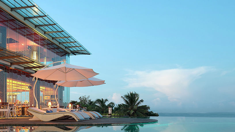Hotel Sheraton Bali Kuta Resort milik PT Indonesian Paradise Property Tbk (INPP).