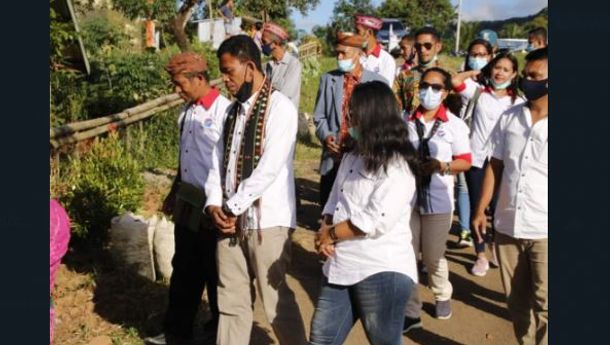 DPD Partai Perindo Mabar Resmi Usung Maria Geong sebagai Bacaleg DPRD Provinsi