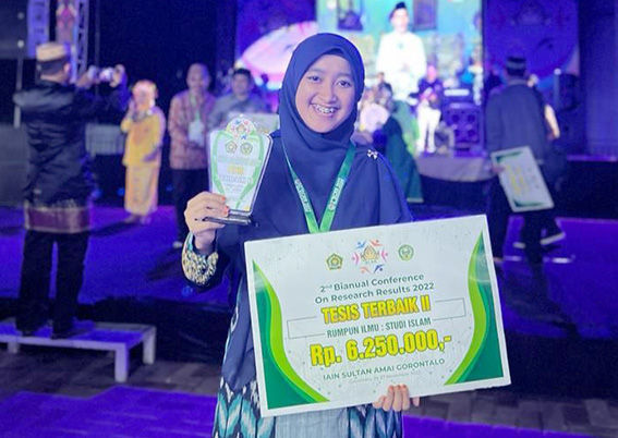 Dua Wakil UIN Raden Mas Said Solo Raih Penghargaan Penelitian Terbaik pada BCRR 2022