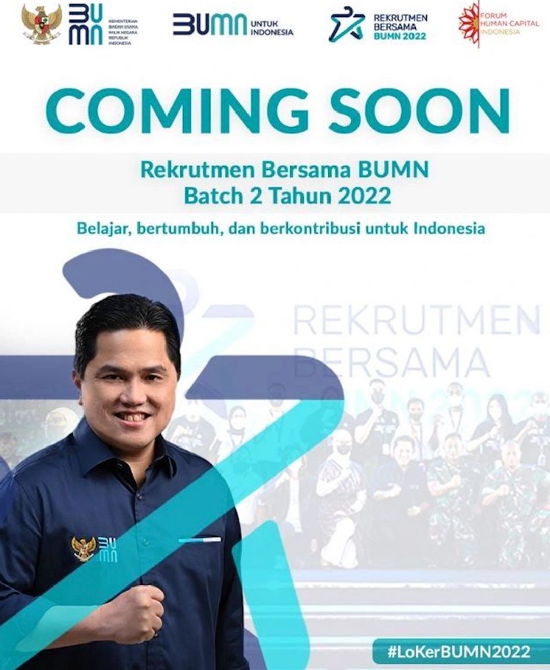 Siap-Siap! Rekrutmen Bersama BUMN 2022 Batch 2 Segera Dibuka
