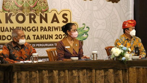 Tingkatkan Daya Saing SDM, Kemenparekraf Gelar Rakornas Perguruan Tinggi Pariwisata