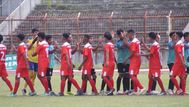 PORPROV IX: Tim Sepak Bola Bandar Lampung Menang Lawan Pringsewu 1-0