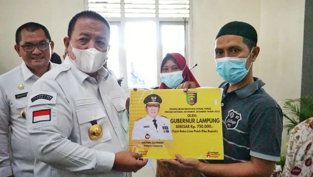 Gubernur Arinal Luncurkan Bantuan Sosial Tunai Penanganan Dampak Inflasi