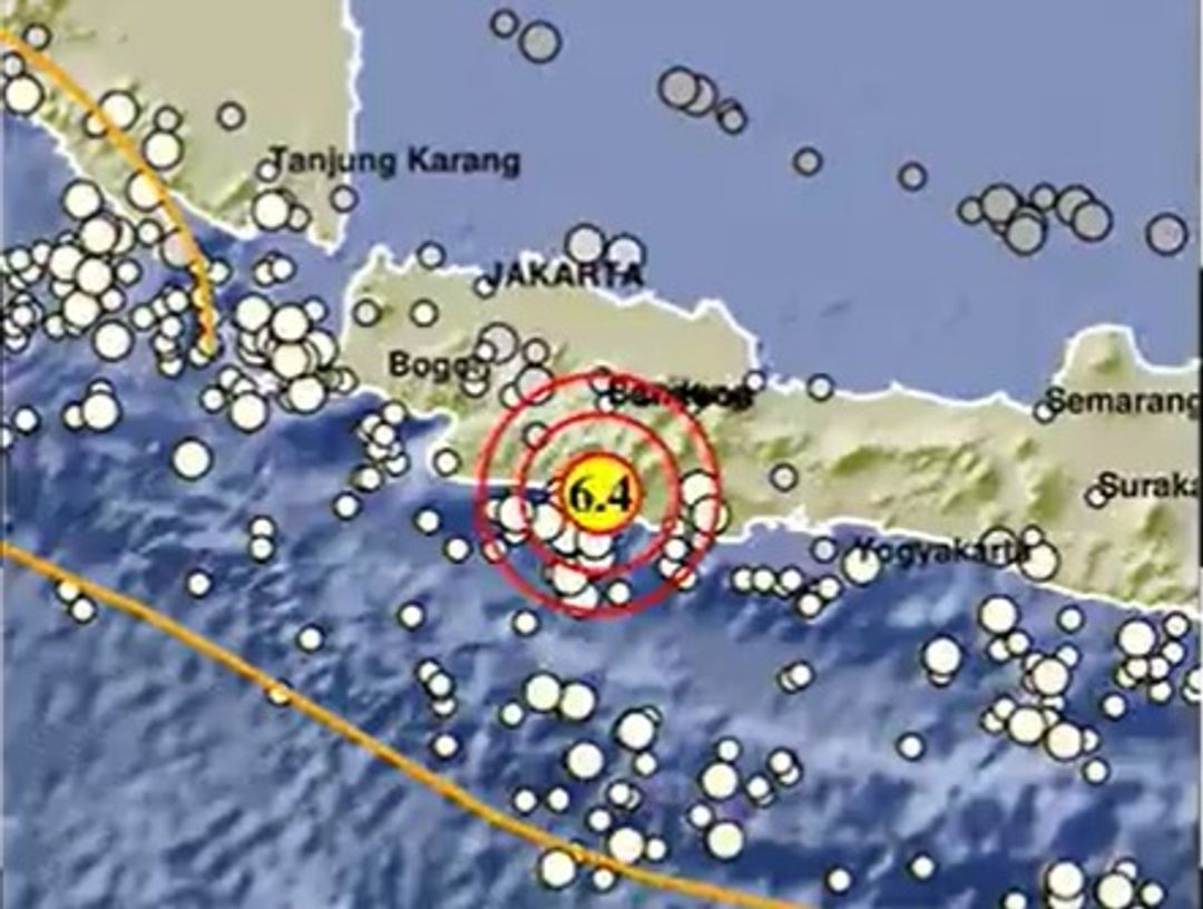 Gempa Garut Sabtu, 3 Desember 2022