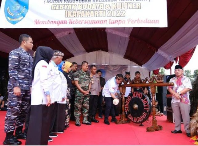 Ketua DPRD Balikpapan Abdulloh buka Gebyar Budaya dan Kuliner, Sabtu (3/12/2022)