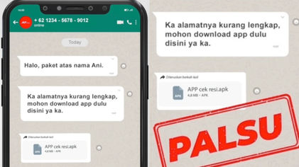 Waspada! Lagi Ramai Penipuan Berkedok Chat dari Kurir Paket