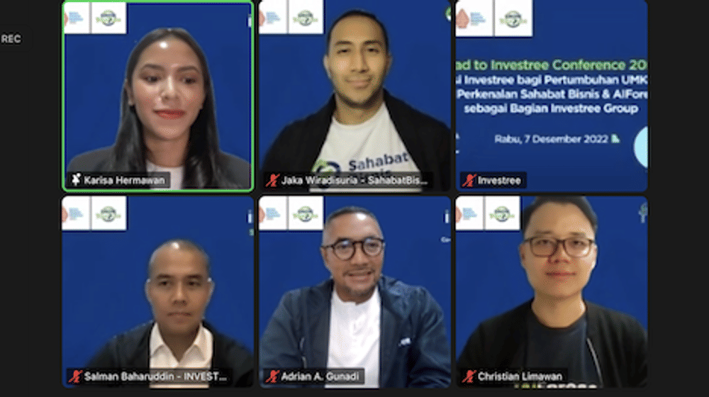 Foto 2 - Perwakilan AIForesee, Investree Group, Investree Indonesia dan Sahabat Bisnis di acara Konferensi Pers_ Road to i-Con 2022 (7_12).png