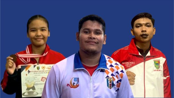 Tiga Mahasiswa IIB Darmajaya Raih Juara dalam Porprov IX Lampung 2022