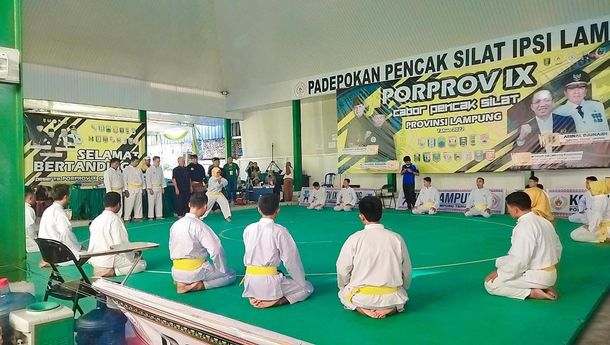 Berhasil Raih 7 Emas, Lampung Selatan Juara Umum Cabor Pencak Silat Porprov IX