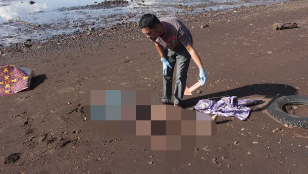 Warga Desa Wailolong Gempar, Uja (63) Ditemukan Tak Bernyawa di Pinggir Pantai