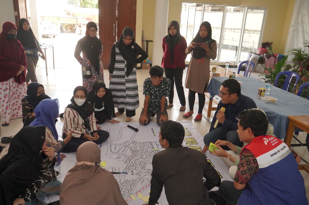 Gerakkan Pemukiman Sehat, Mitra Binaan Diskusikan Ide Penaataan Bersama