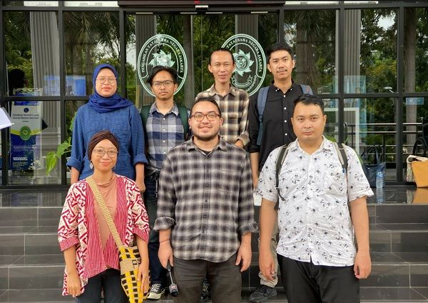 AJI dan Sindikasi menggugat Kominfo ke PTUN Jakarta. (Foto : AJI)