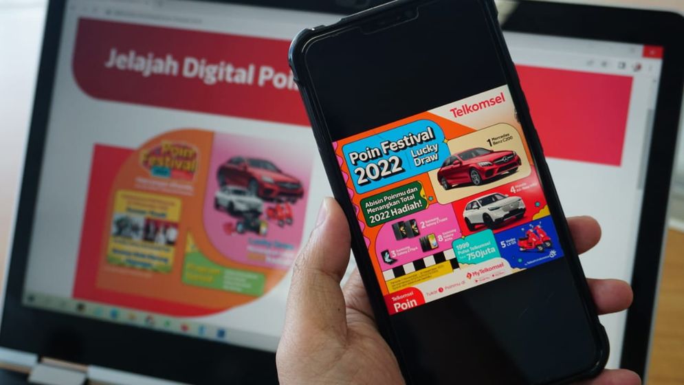 Telkomsel Kembali hadirkan Lucky Draw di Poin Festival 2022, program spesial akhir tahun 2022 yang dipersembahkan untuk seluruh pelanggan setia.