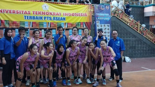 Tim Basket Putri Bandar Lampung Sumbang Medali Emas pada Porprov IX