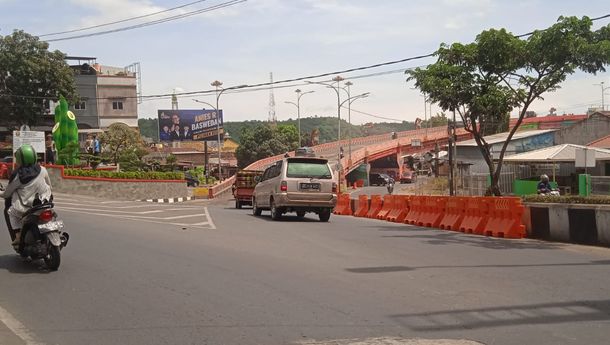 Perbaikan Flyover Gajah Mada Mulai Digarap