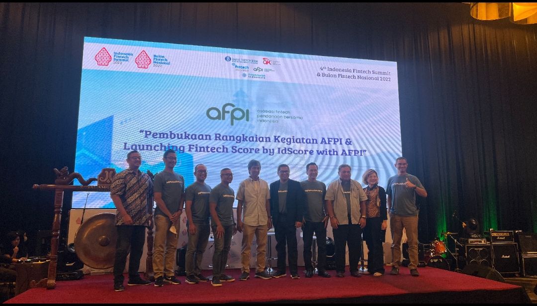 Asosiasi Fintech Pendanaan Bersama Indonesia (AFPI) berkolaborasi bersama PT PEFINDO Biro Kredit sebagai Lembaga Pengelola Informasi Perkreditan, meluncurkan IdFintechScore. (Foto : AFPI)