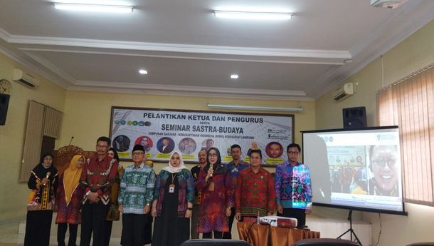 Hiski Pusat Minta Pengurus Hiski Lampung Kompak Membina Kegiatan Sastra