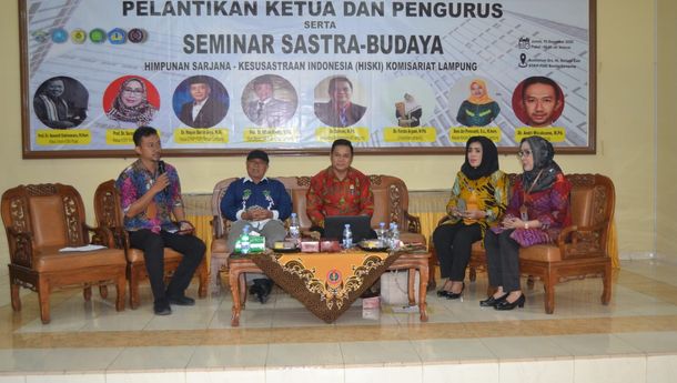 Hiski Komisariat Lampung Gelar Seminar Sastra-Budaya