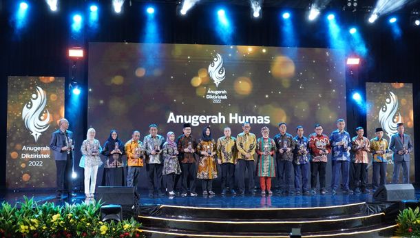 ITERA Borong Tujuh Penghargaan Anugerah Diktiristek Kategori Humas dan Kerja Sama