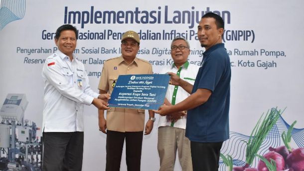 BI Lampung Implementasi Lanjutan GNPIP Melalui Pilot Project Digital Farming