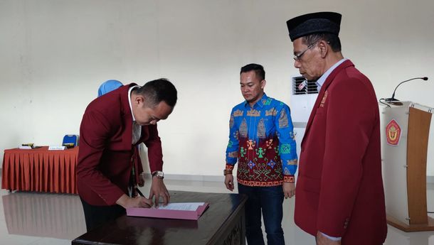 Ahadi Fajrin Jabat Dekan Fakultas Hukum UTB