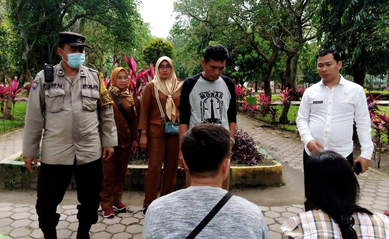 Lurah Teladan Barat Tindaklanjuti Keluhan Warga Terkait Pungli Di Taman Teladan Medan 1124