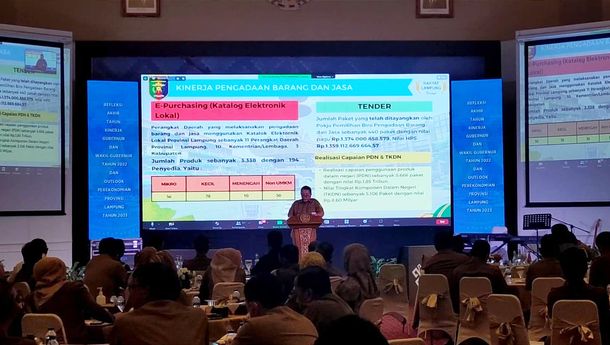 Gubernur Arinal  Paparkan Capaian Pembangunan Lampung Tahun 2022